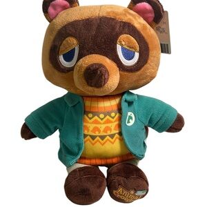 NWT Build A Bear Animal Crossing Tom Nook New Horizons Nordic Sweater Nintendo